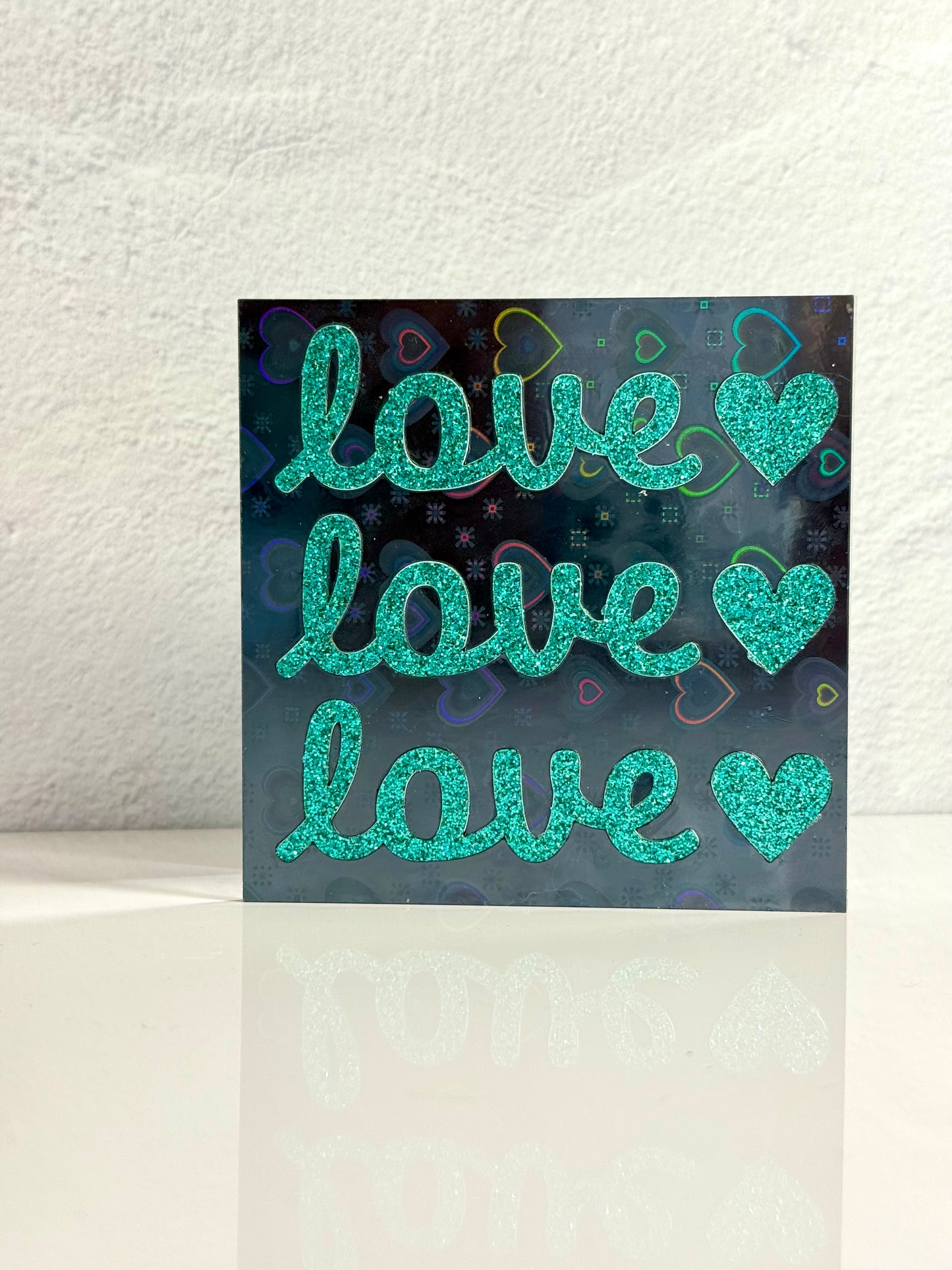 Love Block 4 inch