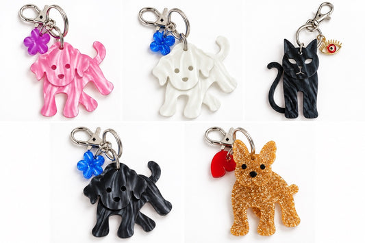 Dog Bag Charm/Keychain
