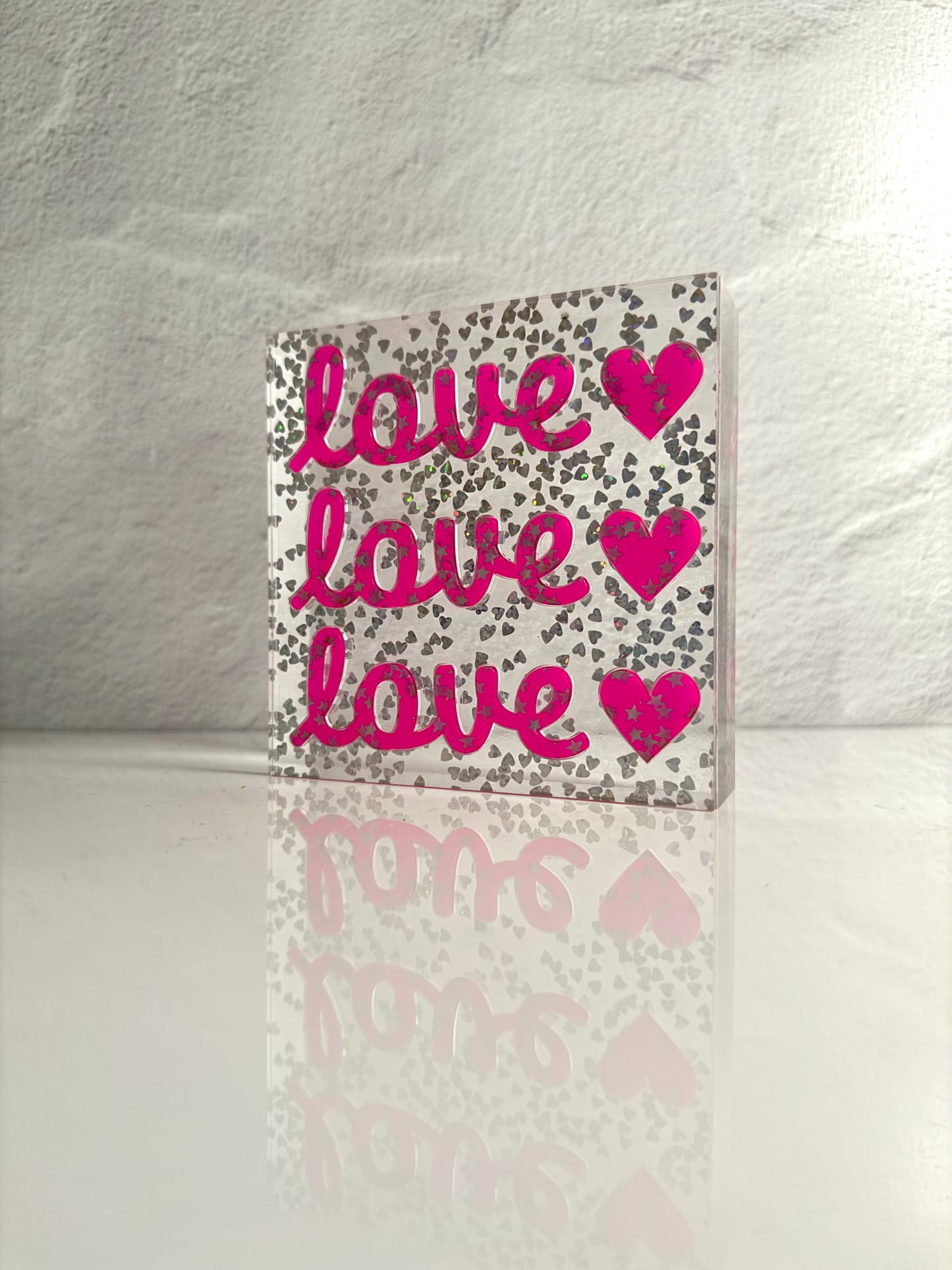 Love Block 4 inch