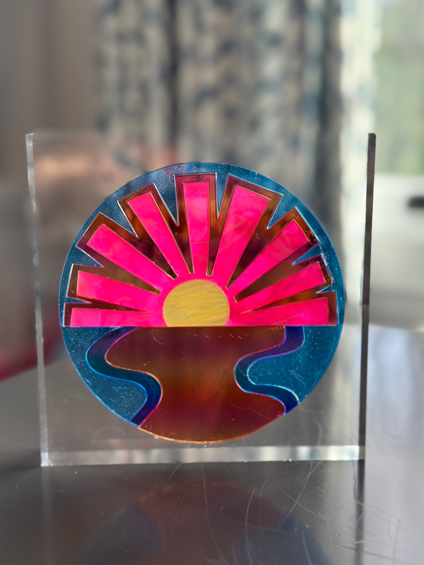 Sunrise/Sunset Acrylic Block #2