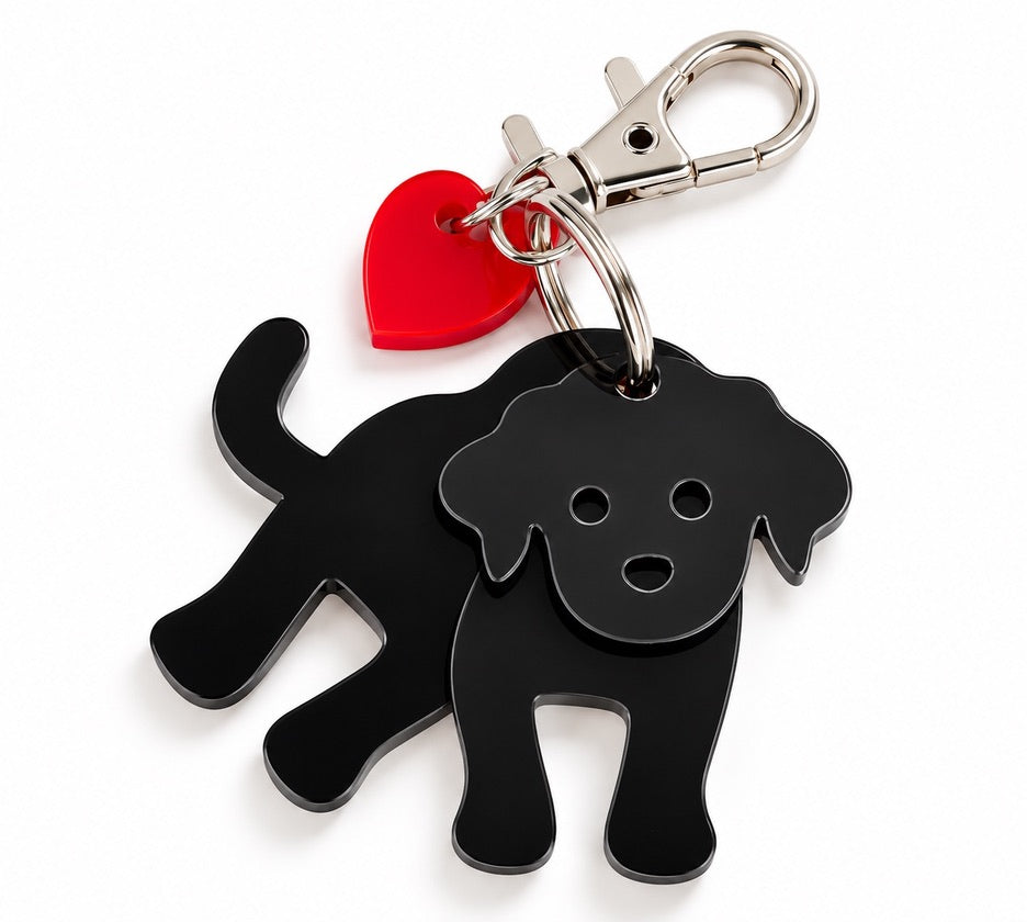 Dog Bag Charm/Keychain