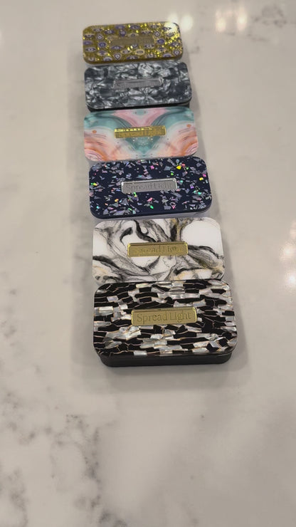 Black and white mother of pearl Matches