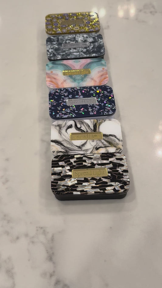 Black/white/Gold veining Matches